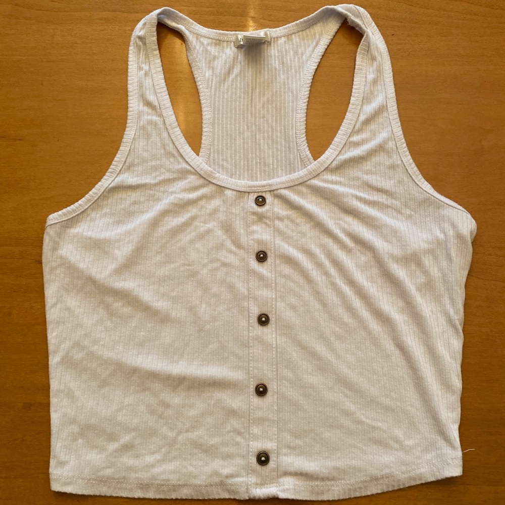 Bozzolo White Tank Top